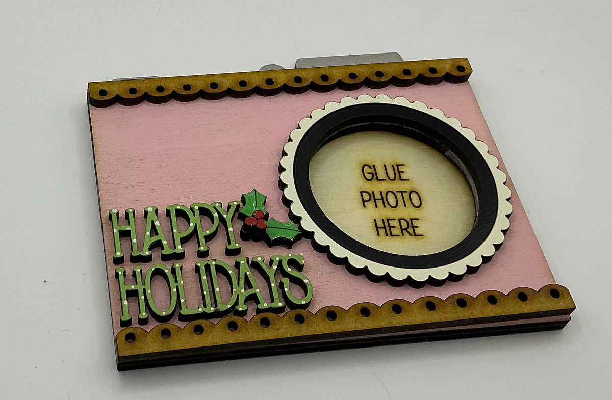 Camera photo ornament